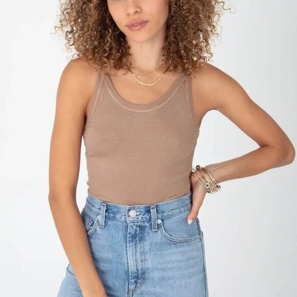 Stillwater 90s Bodysuit in Mushroom - Picture 11 of 11